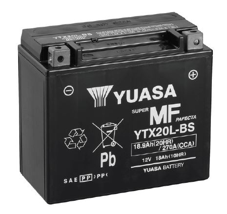 Yuasa MF AGM YTX4L-BS Roller-Batterie 12V 3Ah