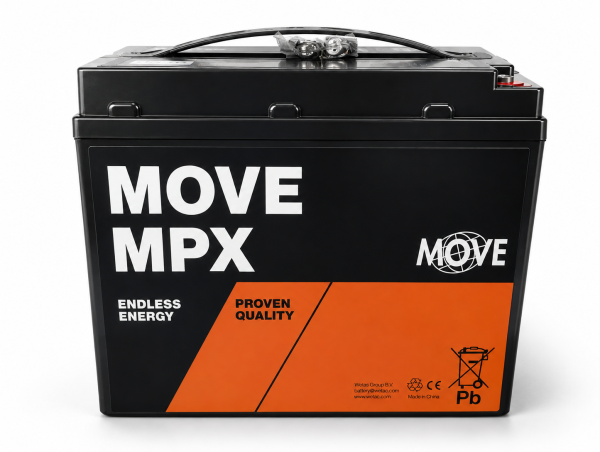 MOVE MPX54-12 Antriebsbatterie 12V 60Ah (C20) "Cyclic AGM High-Capacity"