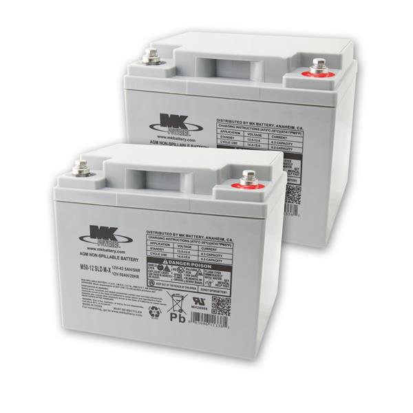 Long WP50-12NE. Rollstuhlbatterie Long 50Ah 12V